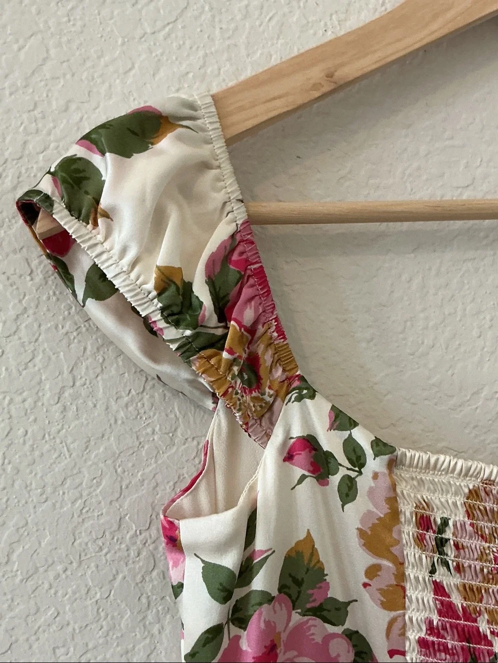 NWOT Reformation Genesis Giverny Floral Silk Size 8 Midi Dress. - Picture 11 of 16